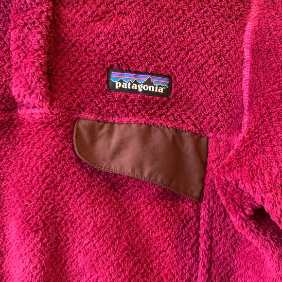 PATAGONIA | Women’s Re-Tool Snap-T Pullover Fleece Pink Raspberry Size XS - Picture 2 of 6